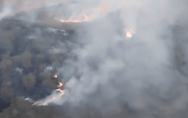 Xocalı və Xocavənddə yanğın - Helikopterlər cəlb olundu - Video Xocalı və Xocavənddə yanğın - Helikopterlər cəlb olundu - Video