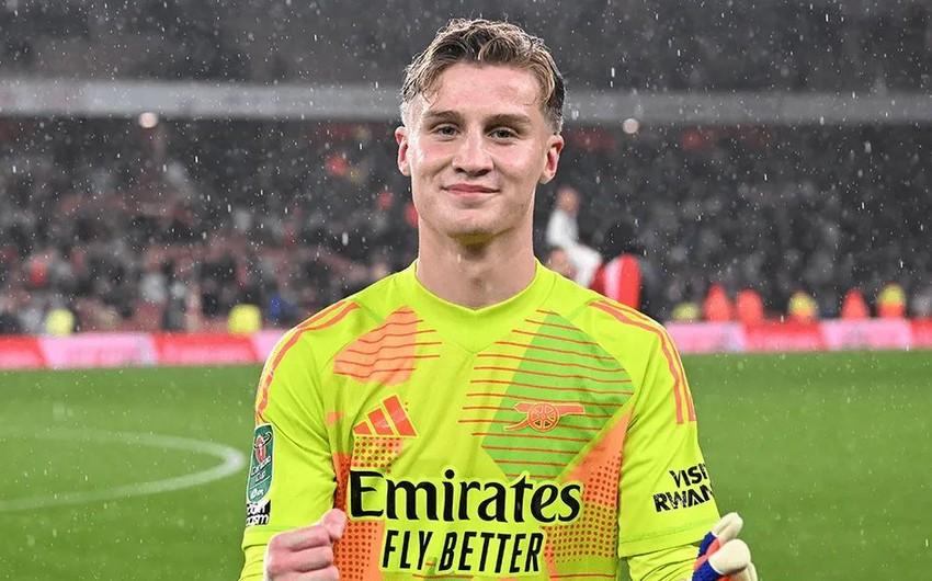 16 yaşlı qapıçı "Arsenal"ın tarixinə düşdü