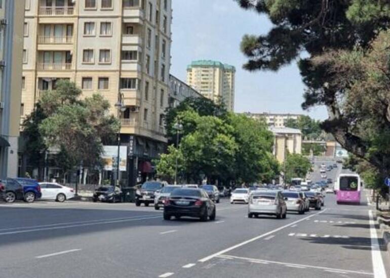 Bakıda xüsusi hərəkət zolağı təşkil edilən küçə və prospektlərin SAYI AÇIQLANIB