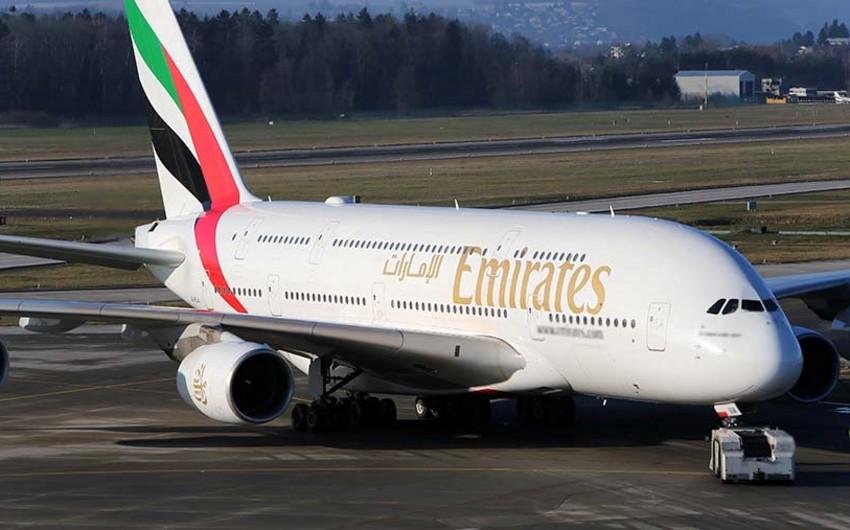 "Emirates" aviaşirkəti İrana bütün uçuşları ləğv etdi