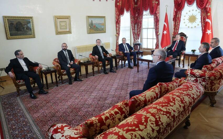 Ərdoğan Ceyhun Bayramovu qəbul etdi - FOTO