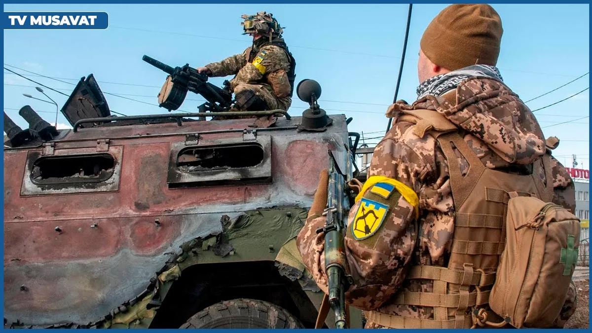 Ukrayna əsgərlərini Kurskdan çıxarmağa çalışır Ukrayna əsgərlərini Kurskdan çıxarmağa çalışır