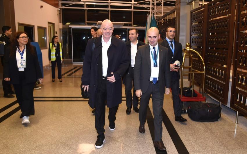 Canni İnfantino COP29-a görə Bakıya gəldi Canni İnfantino COP29-a görə Bakıya gəldi