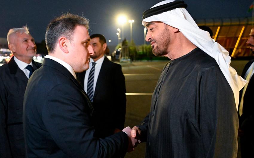Şeyx Məhəmməd bin Zayed Al Nəhyan da Bakıdadır Şeyx Məhəmməd bin Zayed Al Nəhyan da Bakıdadır