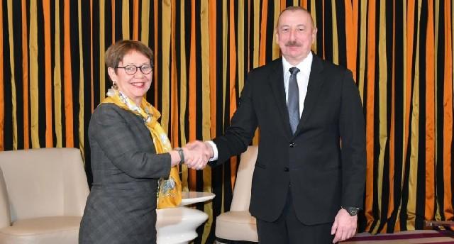 İlham Əliyev Avropa Yenidənqurma və İnkişaf Bankının prezidenti ilə görüşdü