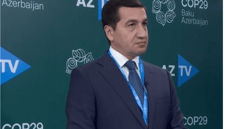 Hikmət Hacıyevdən Fransa və Ermənistanın COP29-a qatılmamasına REAKSİYA - VİDEO