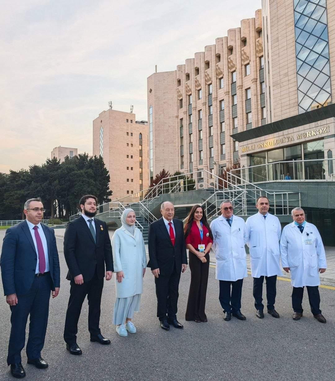 Leyla Əliyeva Uşaq Onkologiya Klinikasında - FOTO