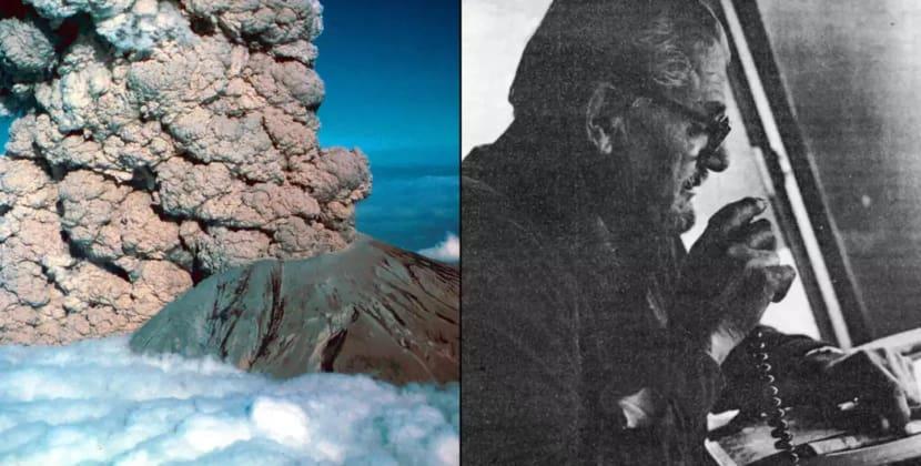 Vulkan püskürməsini seyr edərkən son sözlərini dedi Vulkan püskürməsini seyr edərkən son sözlərini dedi
