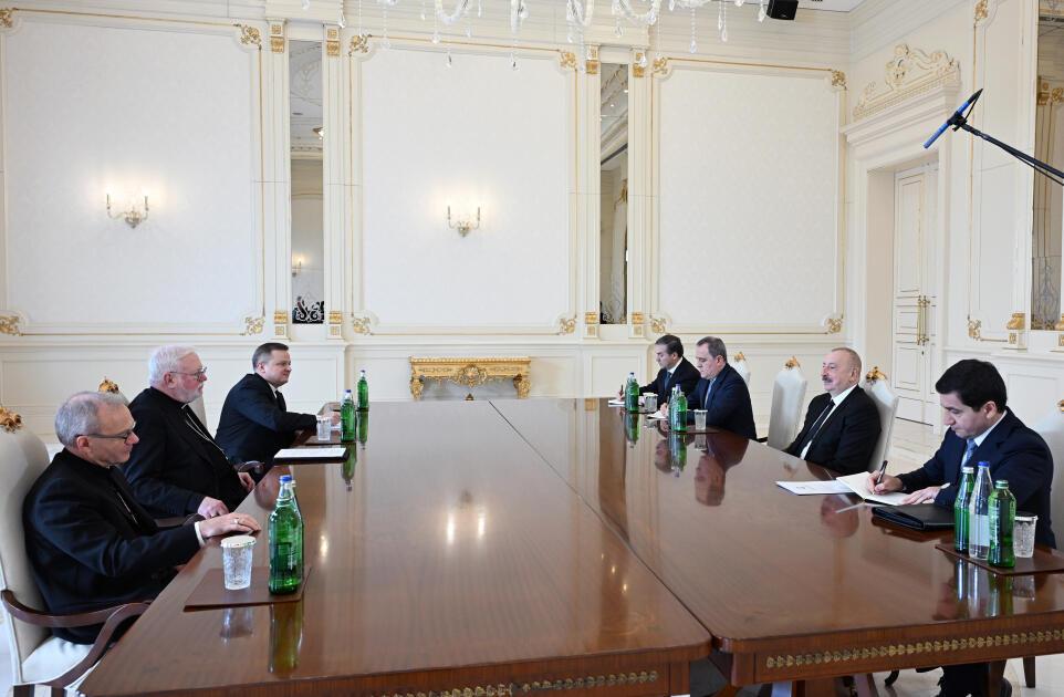 Prezident Paul Riçard Qallageri qəbul edib - FOTOLAR