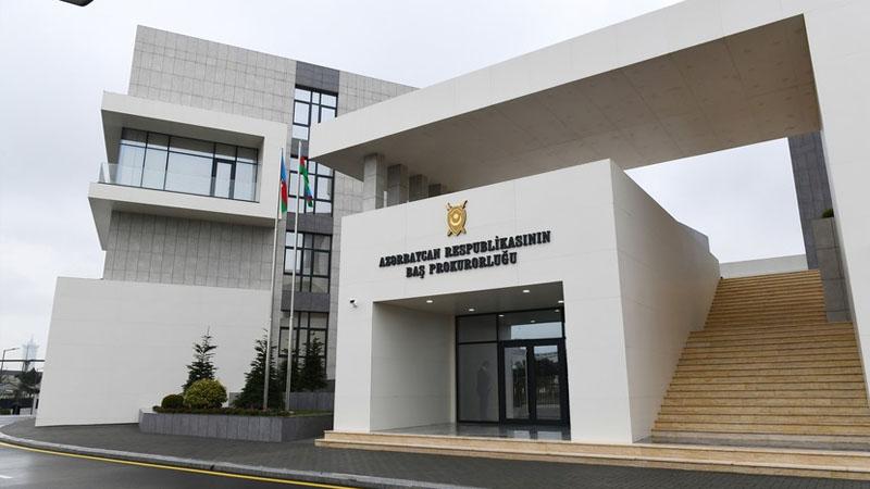 Baş Prokurorluq: "37,6 milyon dollardan artıq vəsait Azərbaycana qaytarıldı"