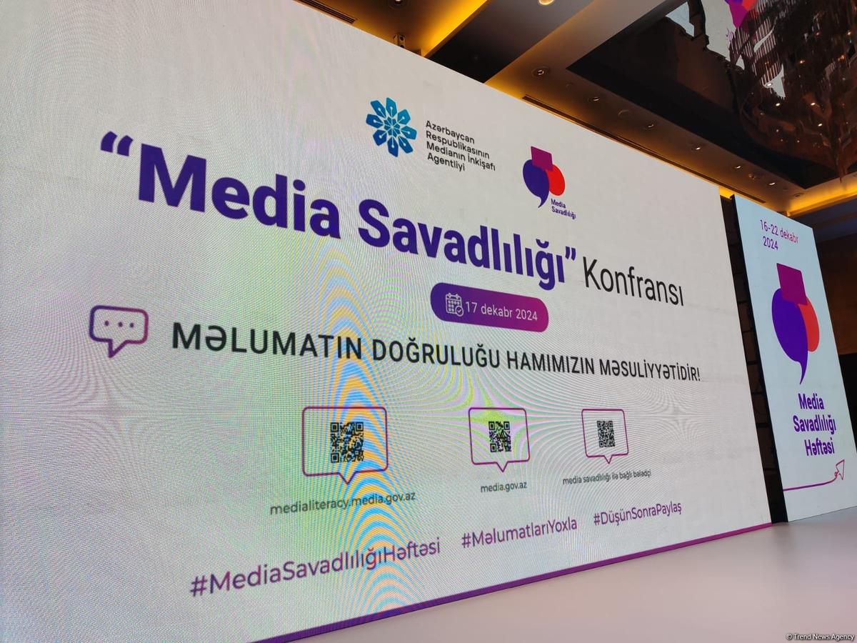 "Media Savadlılığı” konfransının açılış mərasimi keçirildi