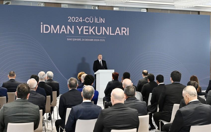 "Növbəti yarışlarda da idmançılarımızdan qələbələr, uğurlar gözləyirik" - İlham Əliyev