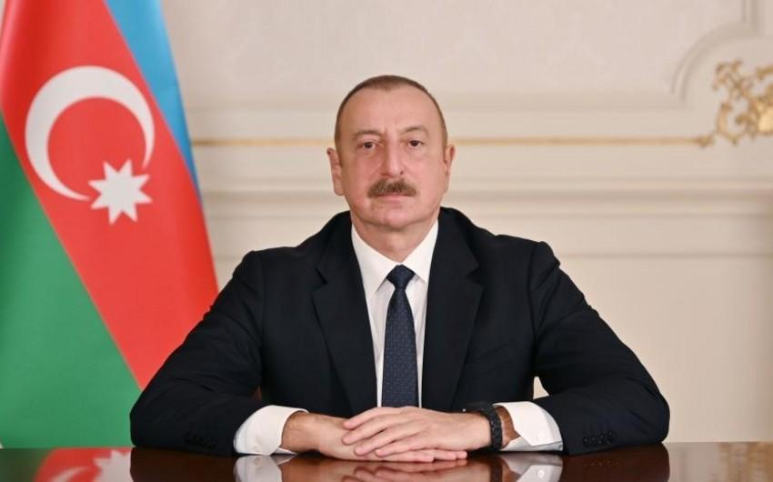 Prezident İlham Əliyev Liviya rəhbərini milli bayram münasibətilə təbrik etdi