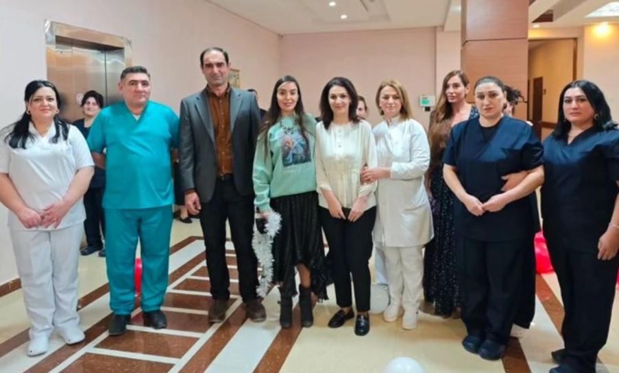 Leyla Əliyeva və Arzu Əliyeva Qocalar evini ziyarət ediblər - FOTO