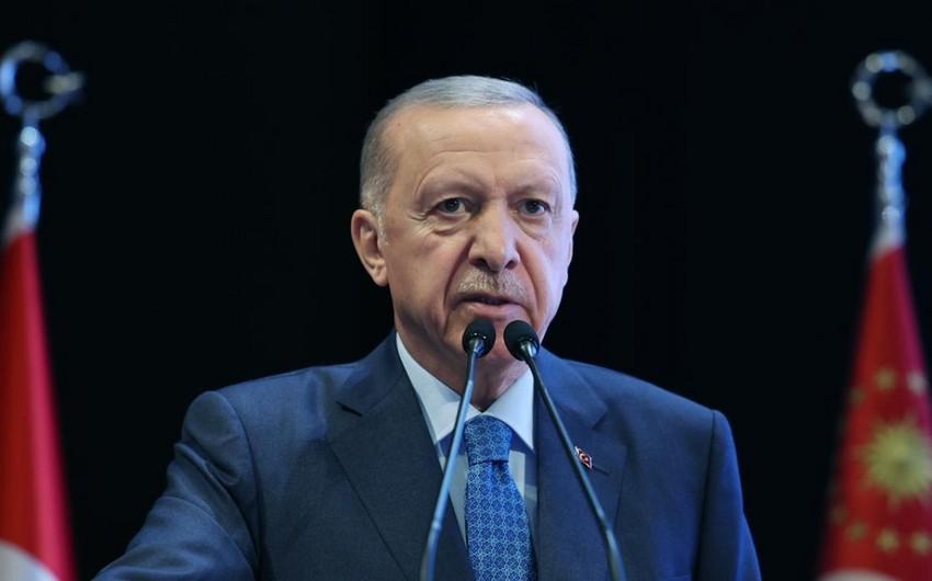 Ərdoğan: Terrorsuz Türkiyə hədəfimizə çatacağıq