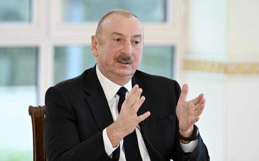 İlham Əliyev: Ermənistan faktiki olaraq bölgə üçün bir təhdid mənbəyidir