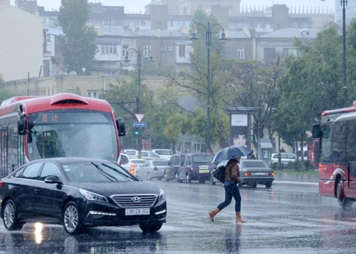 Hava yağıntılı olub - FAKTİKİ HAVA