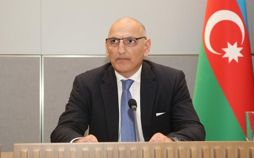 Cahit Bağçı Elçin Əmirbəyovla görüş keçiridi
