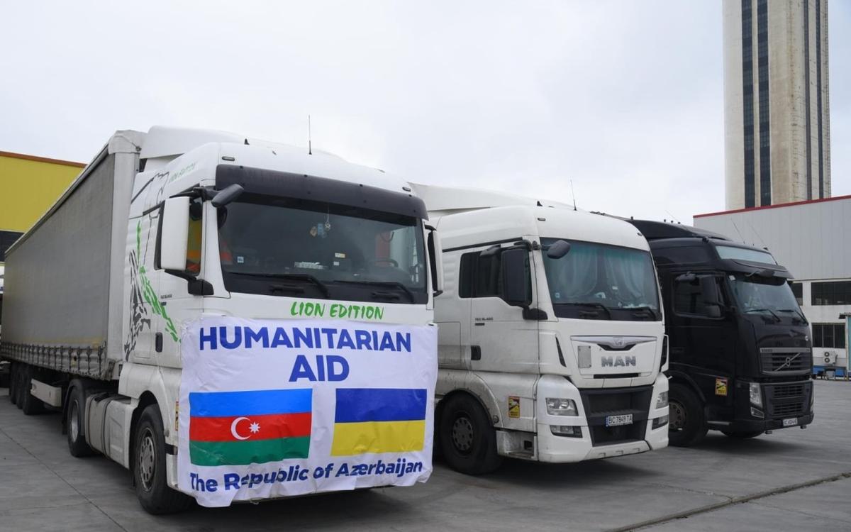 Azərbaycan Ukraynaya 1 milyon dollarlıq yardım göndərdi