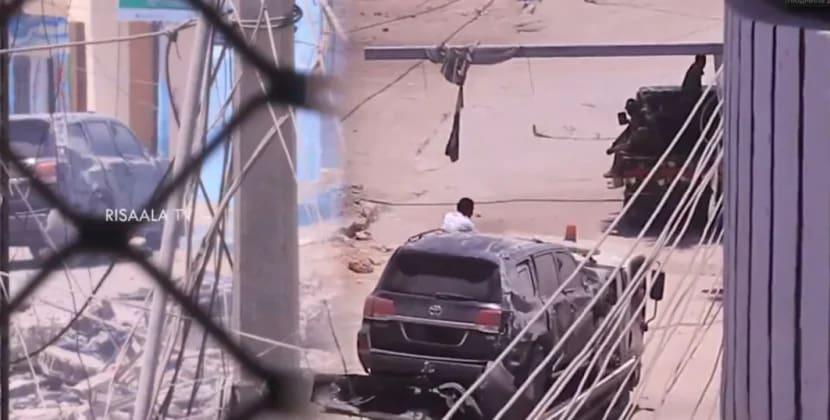Somalidə prezidentin korteji partladılıb: Ölənlər var