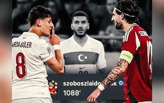 Məşhur futbolçu Arda Gülərə lağ etdi Məşhur futbolçu Arda Gülərə lağ etdi