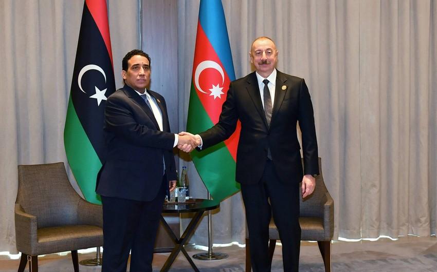 Liviya Prezidenti İlham Əliyevi təbrik edib