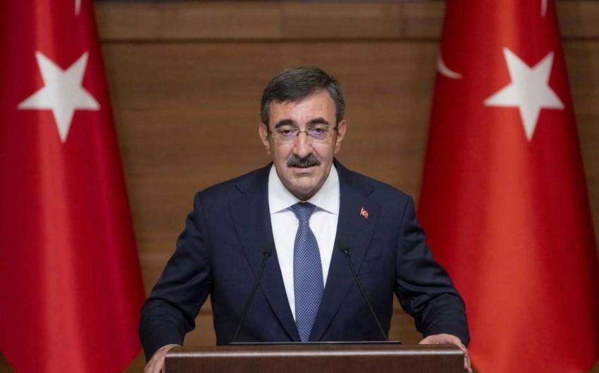 Türkiyənin vitse-prezidenti Mehriban Əliyevanı təbrik etdi