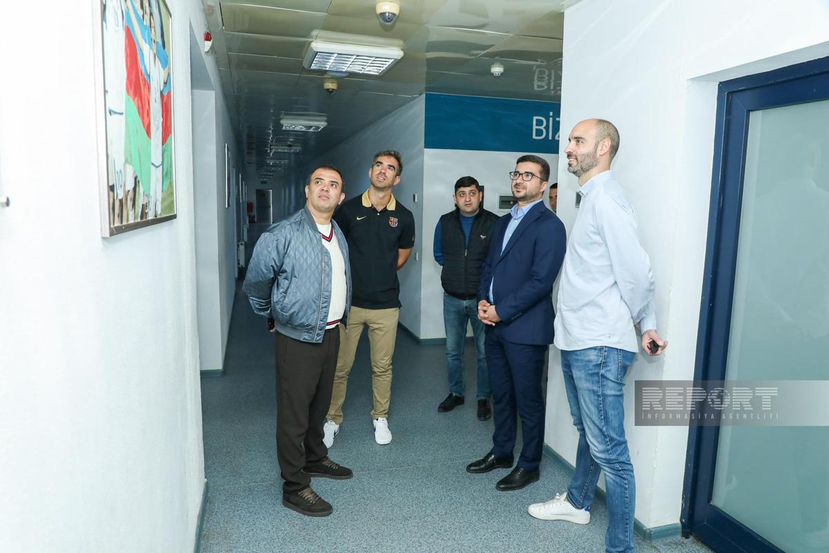 "Barselona" rəsmiləri Azərbaycana gəldi - FOTOLAR