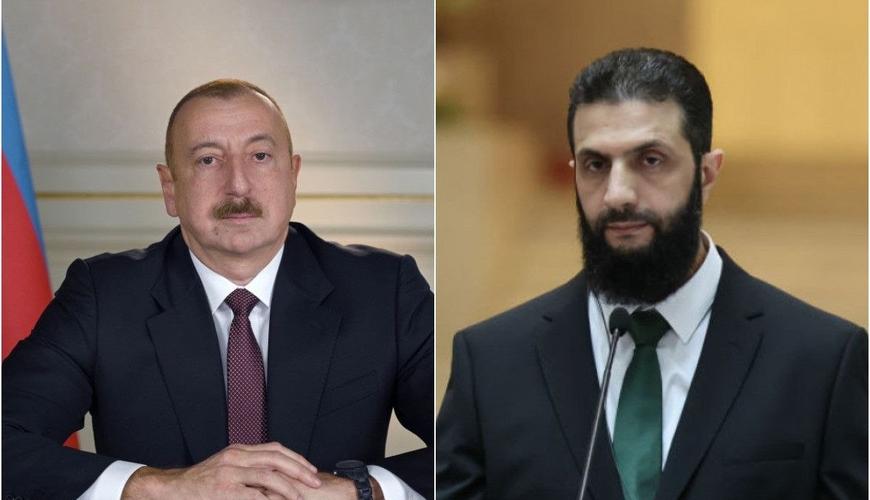 Əhməd əl-Şaraa Prezident İlham Əliyevi təbrik etdi