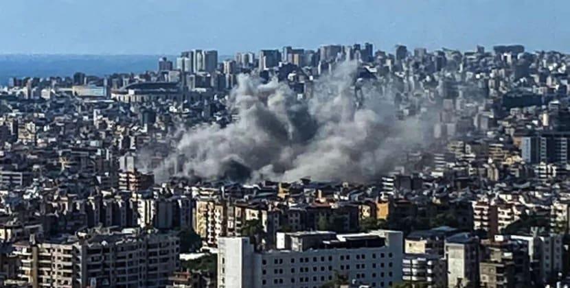 İsrail ordusu Beyrutun cənubuna hücum edib: Ölən və yaralananlar var