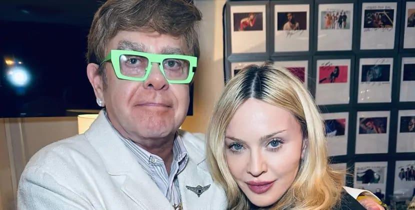 Madonna illərlə sürən ədavətdən sonra Elton Con ilə barışdı