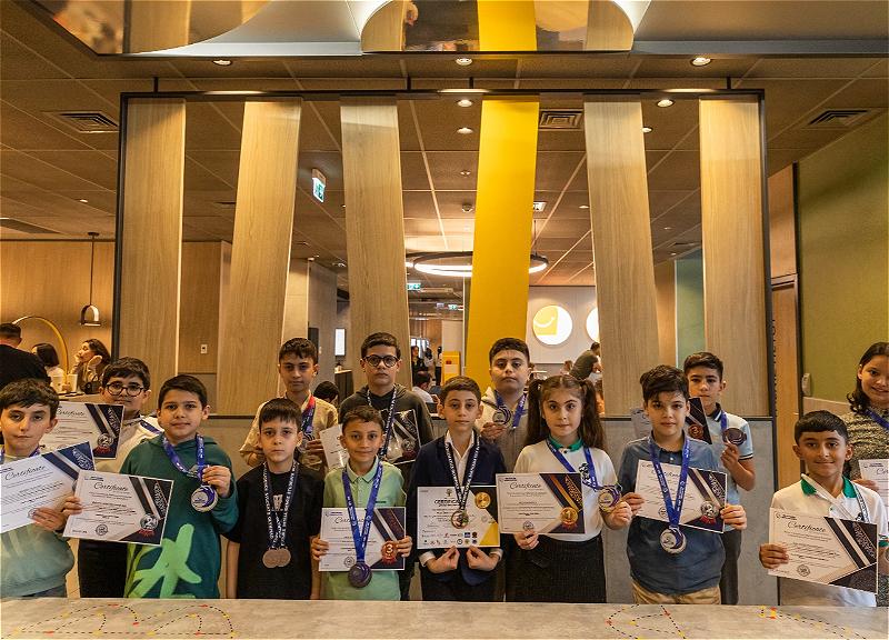 “McDonald's Azərbaycan” TIMO və IMEC beynəlxalq olimpiadalarında iştirak edən şəhid və veteran övladlarına dəstək olub - FOTO
