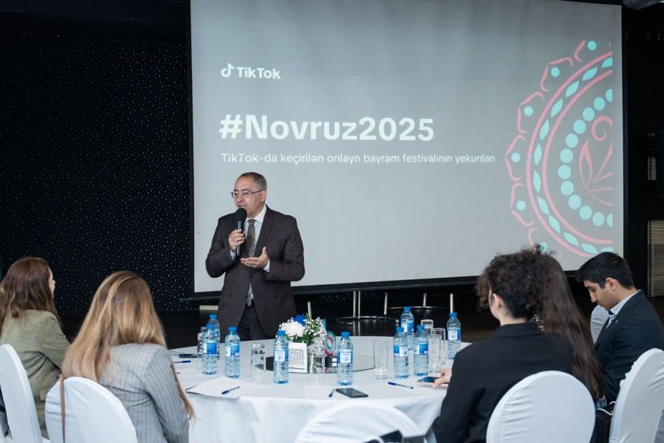 TikTok-da keçirilən “Novruz 2025” ilk onlayn festivalında 12 min video paylaşılıb