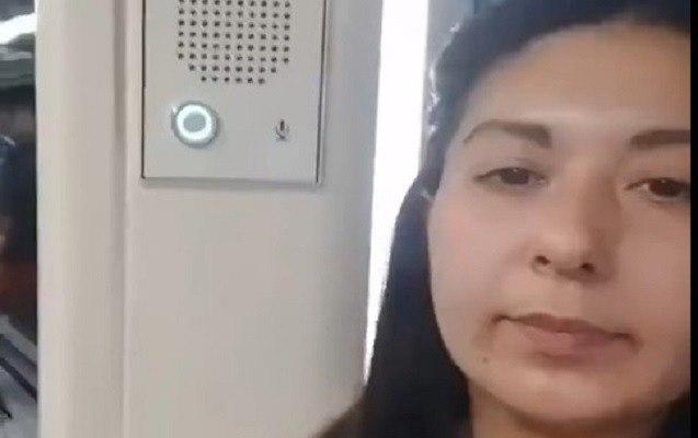 Qadın metroda etdiyi hərəkətə görə 200 manat CƏRİMƏLƏNDİ – VİDEO