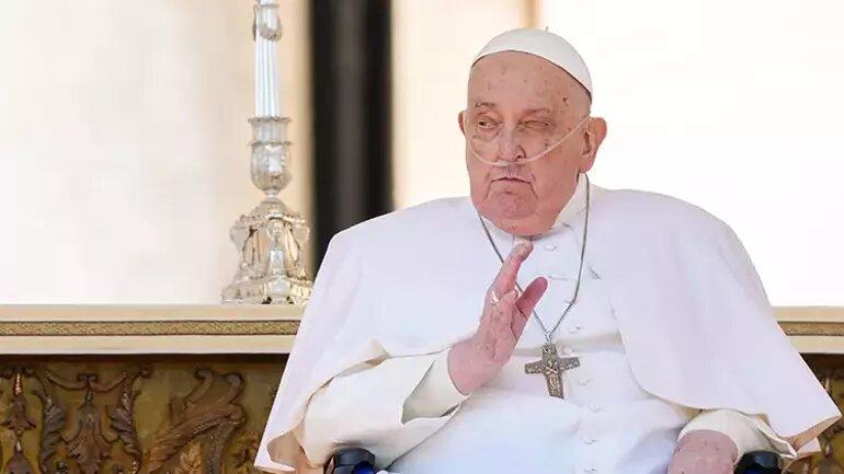 Papa Fransiskin tabutda olan görüntüsü yayıldı - FOTOLAR