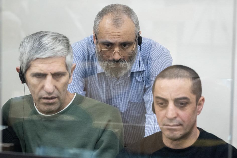 Bakıda ermənilərin növbəti məhkəməsi - FOTOLAR