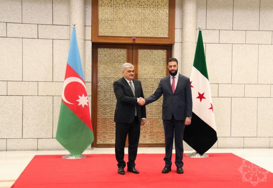 Azərbaycan nümayəndə heyəti Suriyada səfərdədir