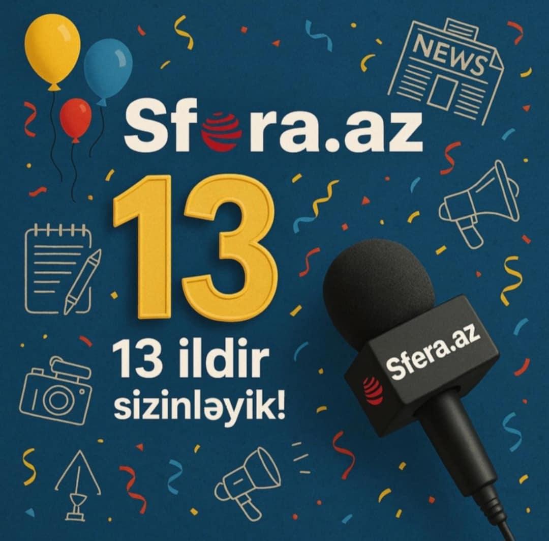 Sfera.az-ın 13 yaşı tamam olur