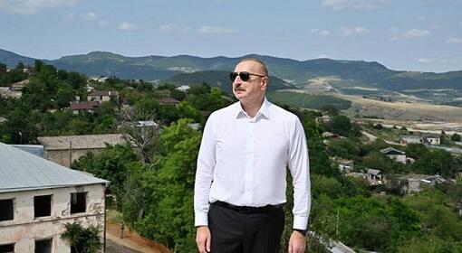 İlham Əliyev Xocalıda...