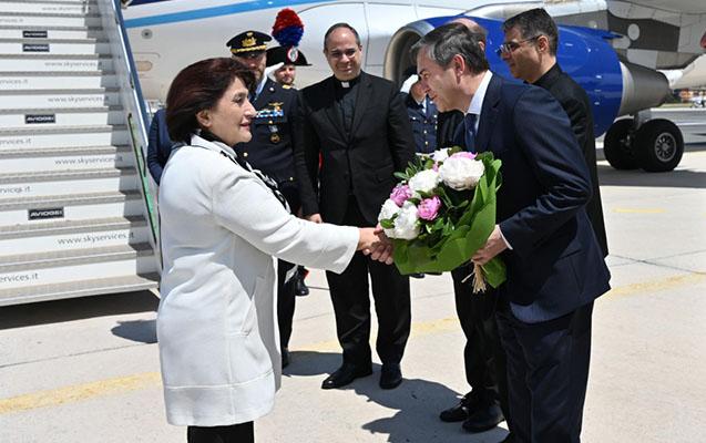 Sahibə Qafarova Papanın andiçmə mərasimində iştirak edəcək