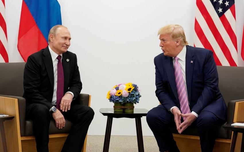 Tramp Putinlə bu axşam telefon əlaqəsi quracaq