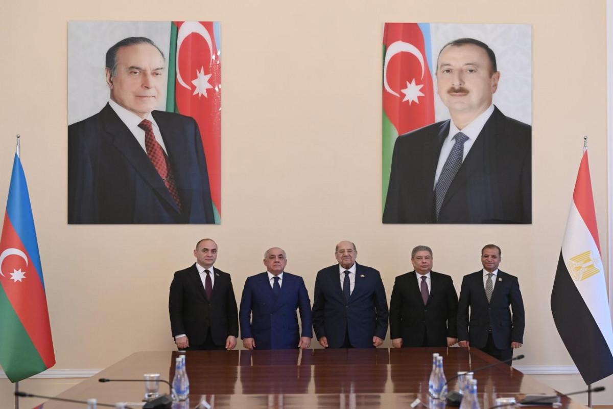 Əli Əsədov Misir Senatının sədri ilə görüşdü