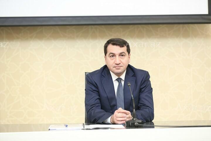 Hikmət Hacıyev: "Minalar kütləvi qırğın silahı funksiyası daşıyır"
