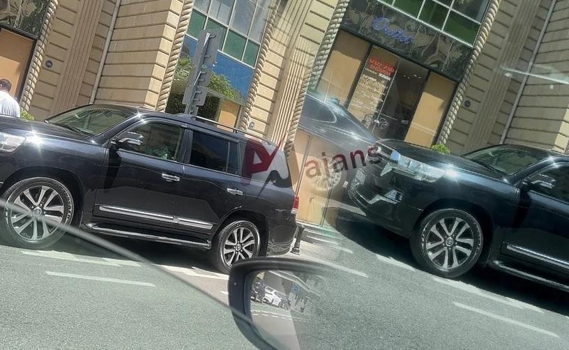 Ədliyyə Nazirliyinin Komandiri bahalı MAŞINI İLƏ... - FOTOLAR