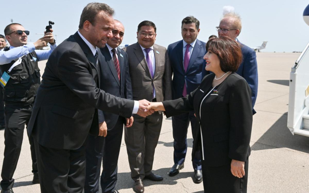 Sahibə Qafarova Qazaxıstanda