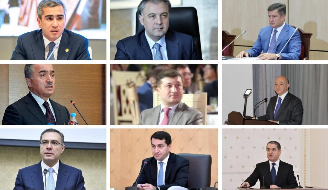 Prezidentin köməkçiləri harada çalışıb? - SİYAHI Prezidentin köməkçiləri harada çalışıb? - SİYAHI