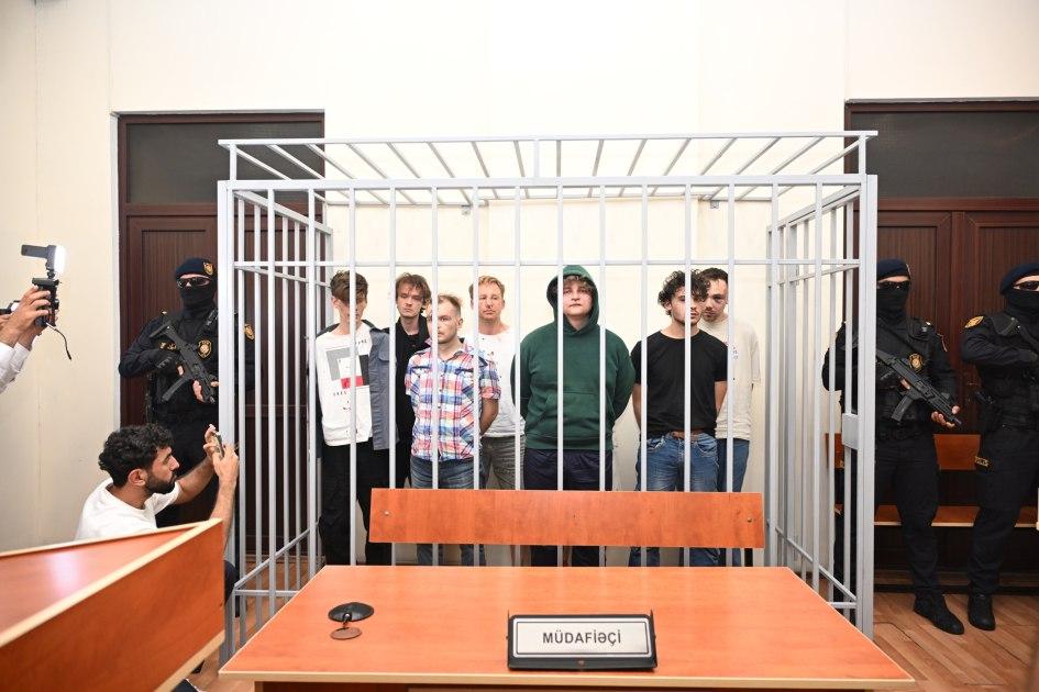 Bakıda saxlanılan ruslardan ibarət cinayətkar dəstə üzvləri ilə bağlı QƏRAR VERİLDİ