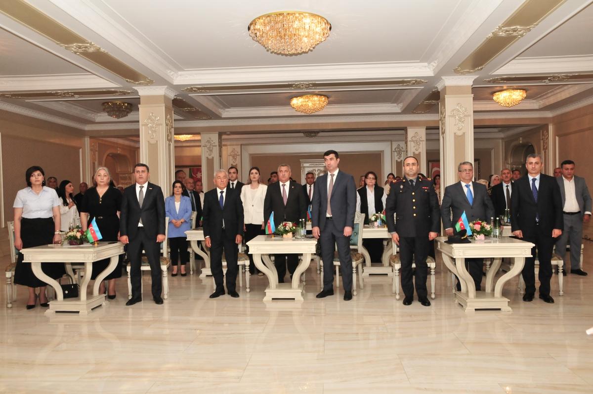 Abşeronda "Qüdrətli dövrün başlanğıcı” mövzusunda tədbir keçirilib