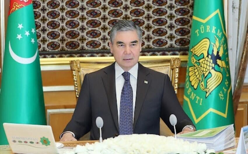 Qurbanqulu Berdiməhəmmədov Füzuli rayonuna gəlib
