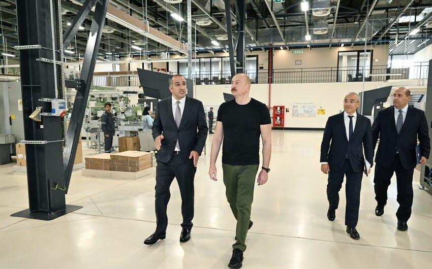İlham Əliyev Ağdamda açılışlarda iştirak etdi